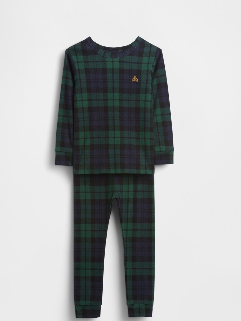 NWT Baby Gap Red Plaid Holiday pajama set